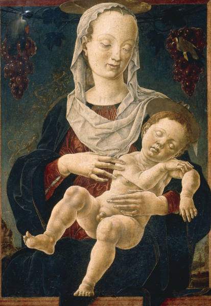 Cosme Tura, La Vierge a l''Enfant a Cosme um Tura