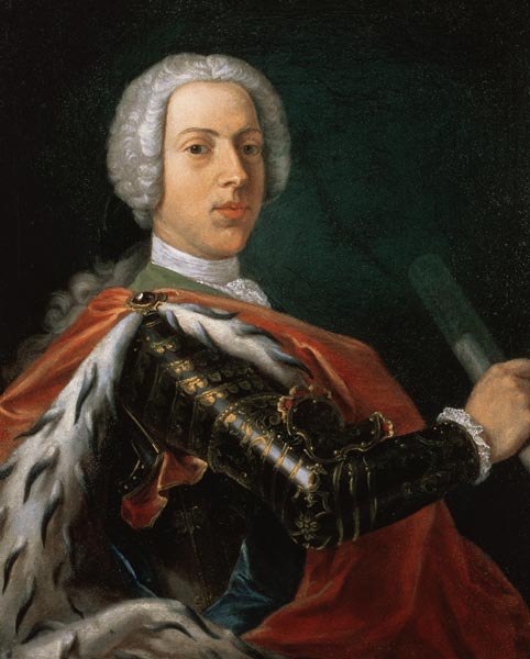 Prince Charles Edward Stuart (1720-88) or 'Bonnie Prince Charlie' a Cosmo Alexander