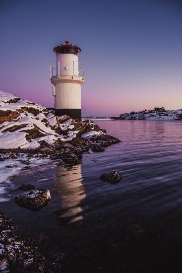 Mollösund i vinterskrud