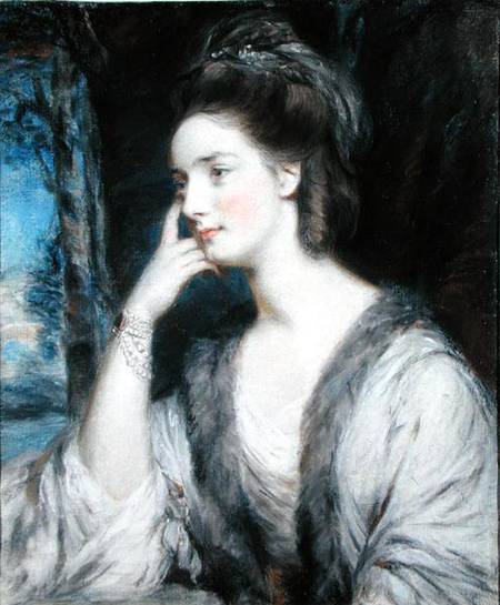 Lady Watkin Williams-Wynn (pencil & pastel heightened with bodycolour on paper) a Daniel Gardner
