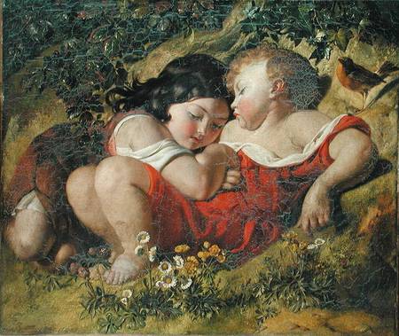 Children in the Wood a Daniel Maclise