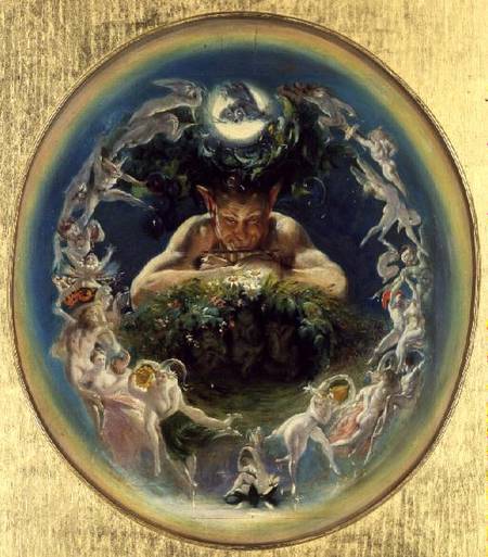 Faun and the Fairies a Daniel Maclise