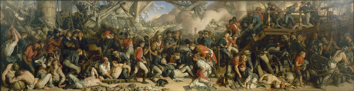The Death of Nelson a Daniel Maclise