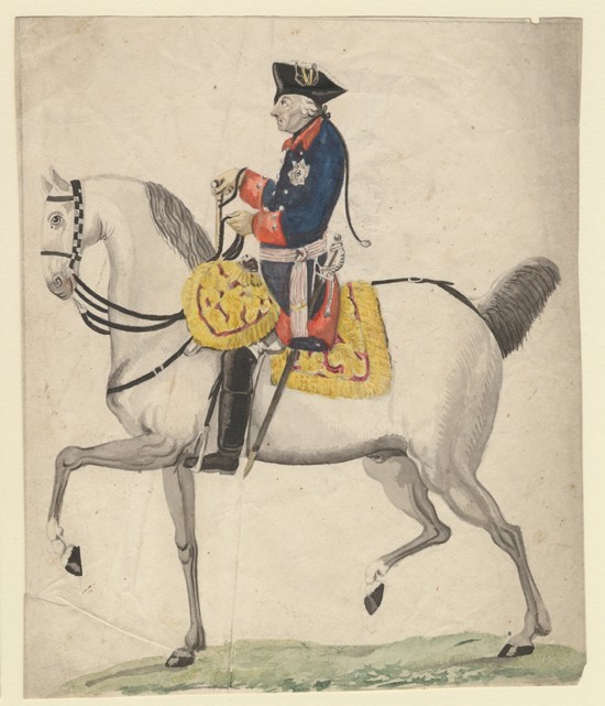 Frederick II of Prussia a Daniel Nikolaus Chodowiecki