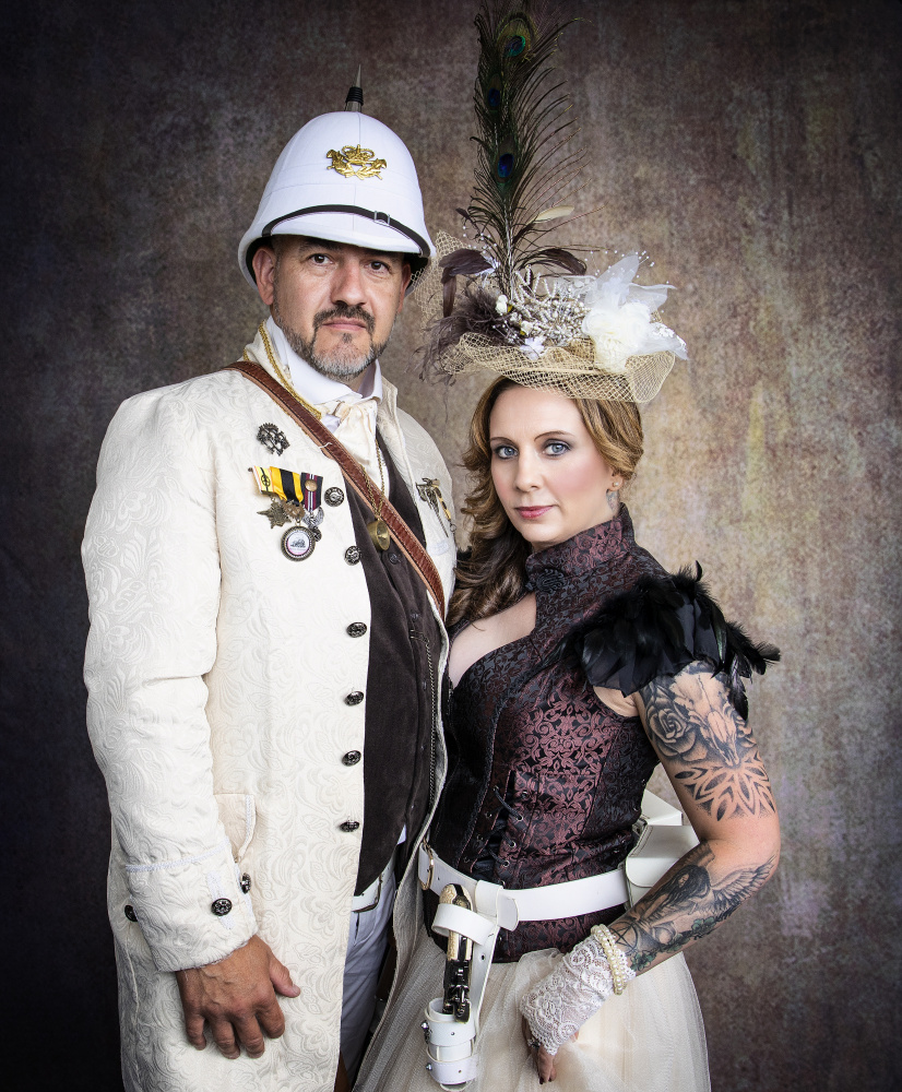 Steampunk Wars - The Diplomat  with Wife a Daniel Springgay
