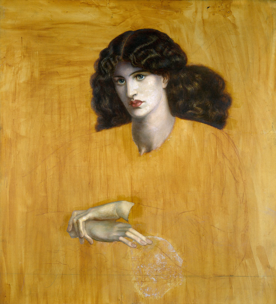 D.G.Rossetti / La Donna della Finestra. a Dante Gabriel Rossetti