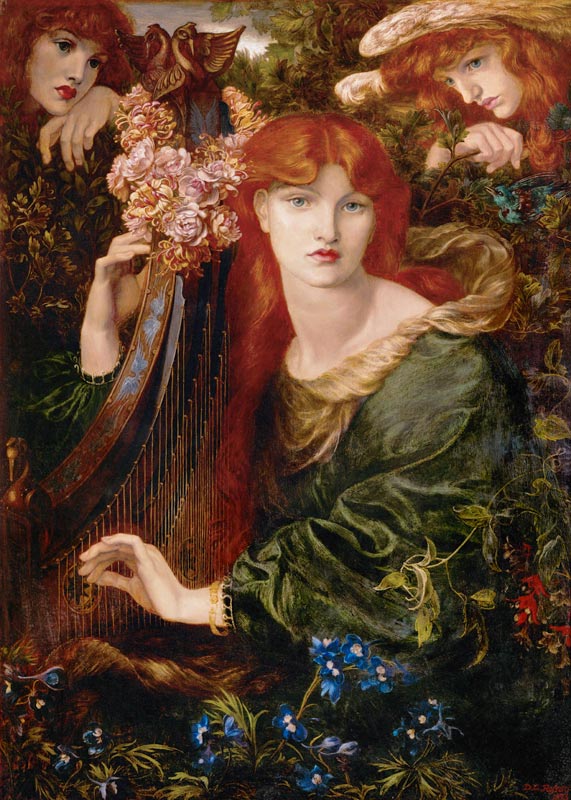 La Ghirlandata (1873) a Dante Gabriel Rossetti
