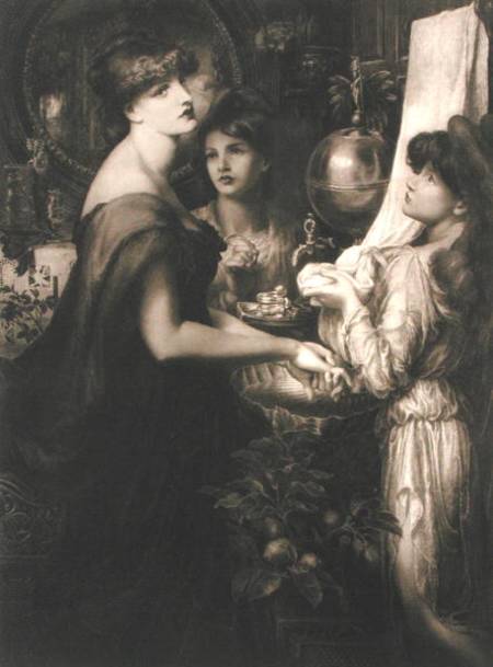 La Bella Mano a Dante Gabriel Rossetti