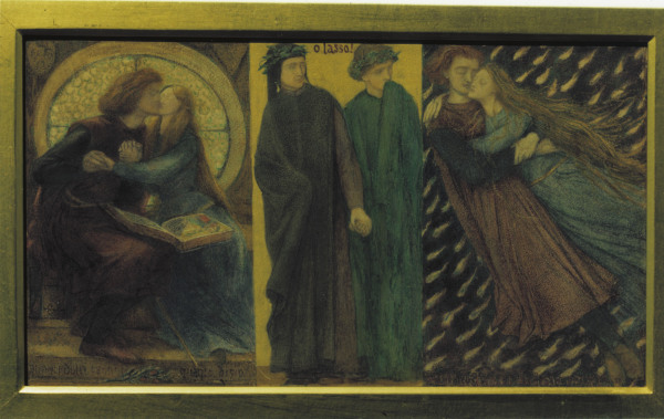 D.G.Rossetti, Paolo und Francesca a Dante Gabriel Rossetti