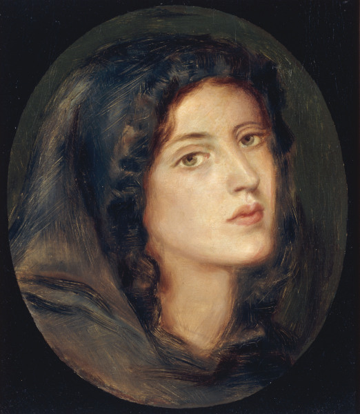 D.Rossetti, Miss Burton. a Dante Gabriel Rossetti