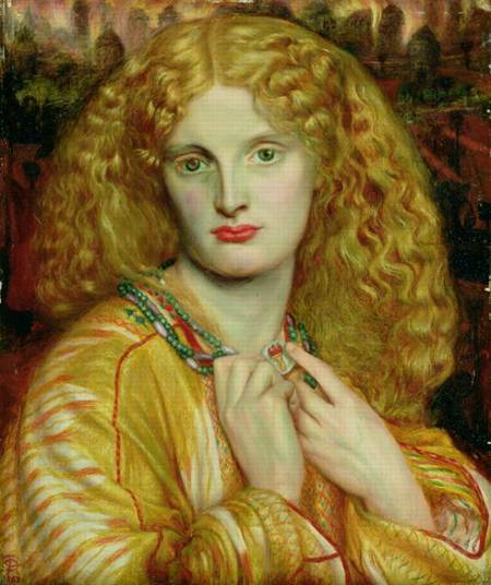 Helen of Troy a Dante Gabriel Rossetti