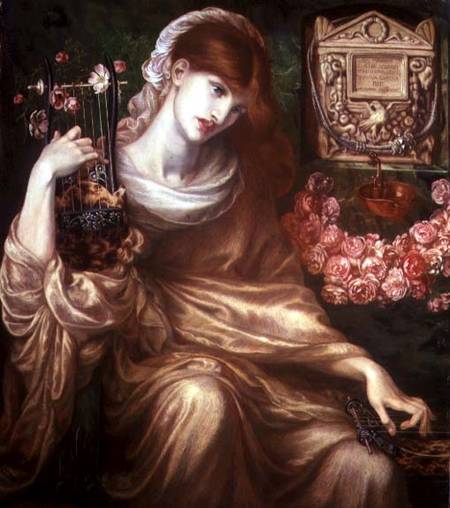 The Roman Widow a Dante Gabriel Rossetti