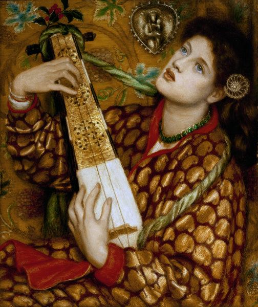 Rossetti / Christmas Carol / 1867 a Dante Gabriel Rossetti