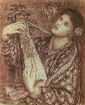 D.Rossetti, A Christmas Carol, 1867.