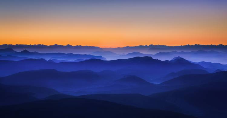 Misty Mountains a David Bouscarle