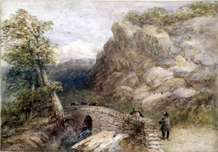 View in North Wales a David Cox
