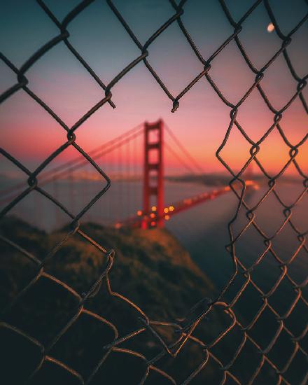 Golden Gate Caged