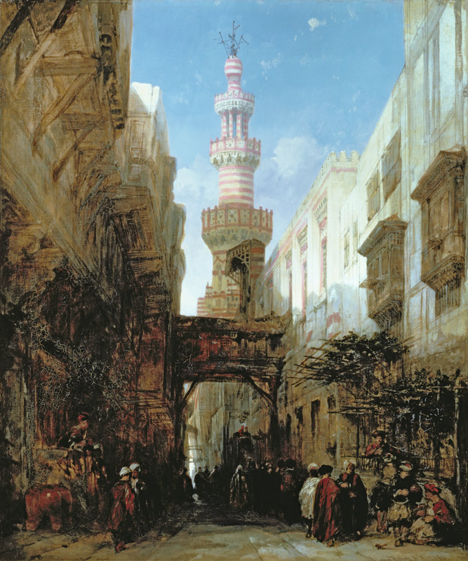 Street in Cairo a David Roberts