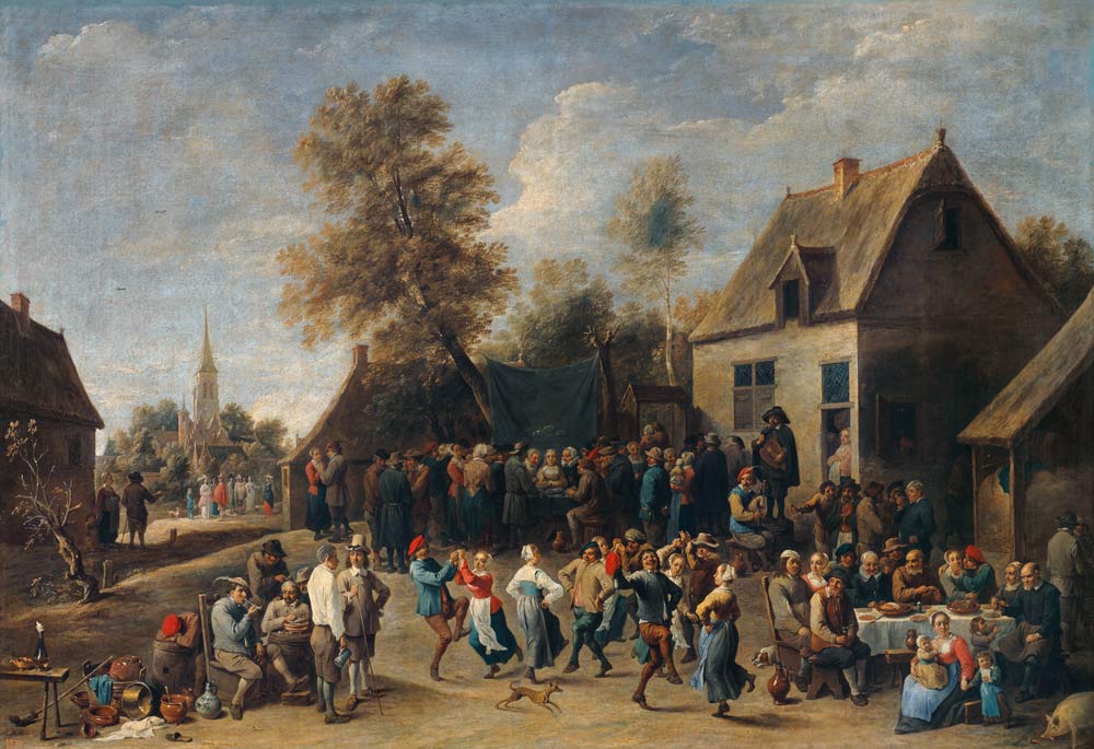 Teniers the Younger / Peasant Festival a David Teniers