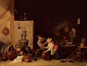The altos and the maid. a David Teniers