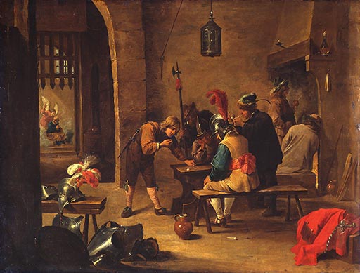 Die Befreiung Petri aus dem Gefaengnis a David Teniers