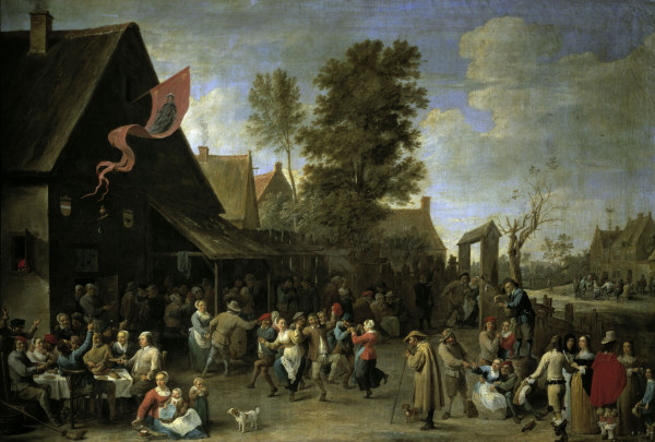 D. Teniers d.J., Peasant Fair a David Teniers