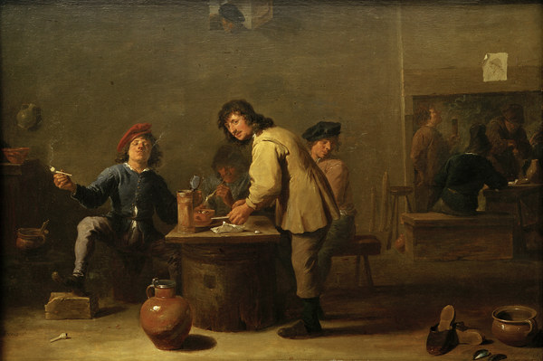 David Teniers d.J., Raucher a David Teniers