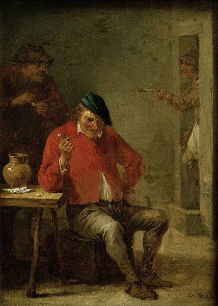 David Teniers d.J., Tabagie mit ... a David Teniers