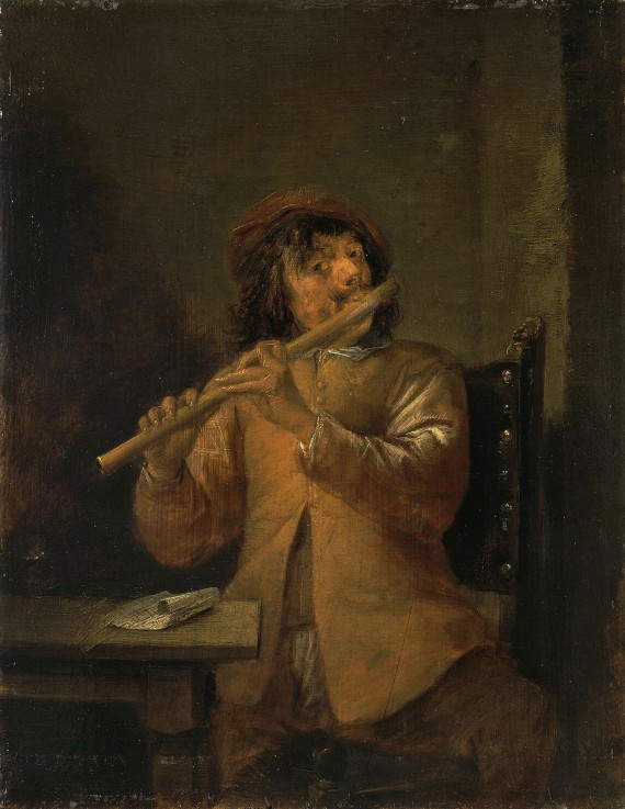Flautist a David Teniers
