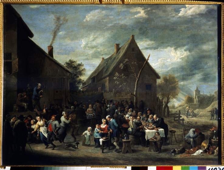 Peasant Wedding a David Teniers