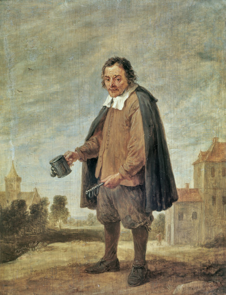 D.Teniers d.J., Spendensammler a David Teniers
