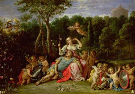 The Garden of Armida a David Teniers