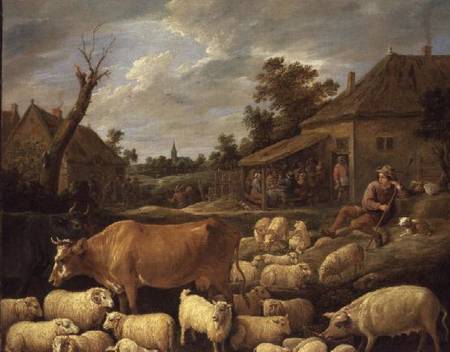 The Good Shepherd a David Teniers