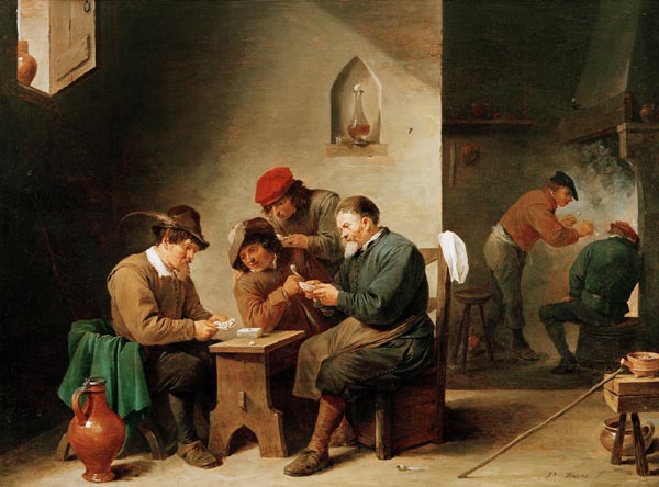 David Teniers d.J., Kartenspieler a David Teniers