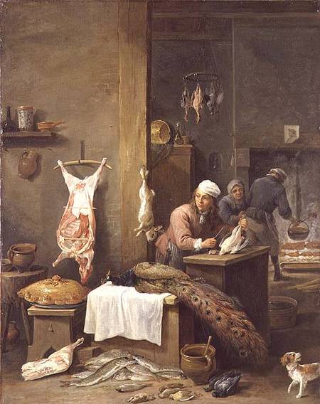 In the Kitchen a David Teniers