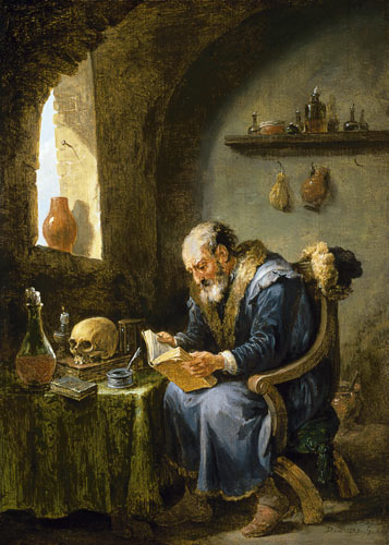 The Alchemist a David Teniers