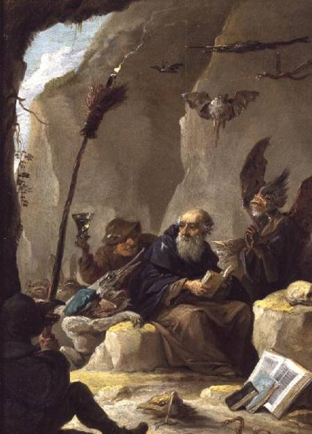The Temptation of St. Anthony a David Teniers