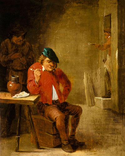 The Smoker a David Teniers