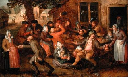 Peasants Merrymaking a David Vinckboons