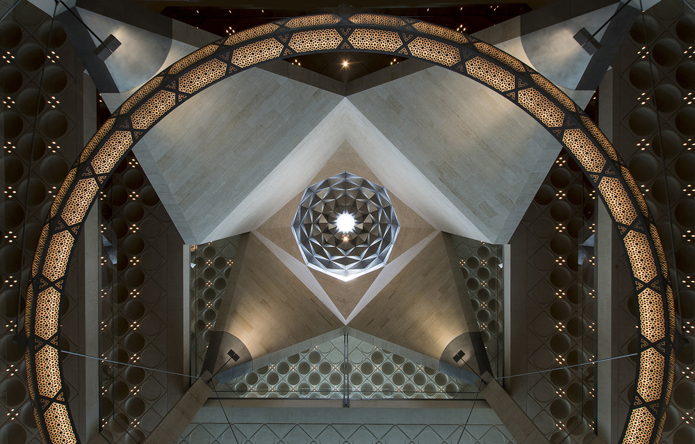 Museum of Islamic Art ceiling a Davor Goll