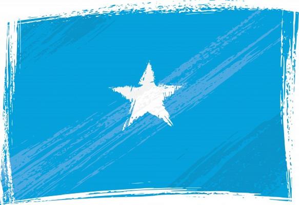 Grunge Somalia flag a Dawid Krupa