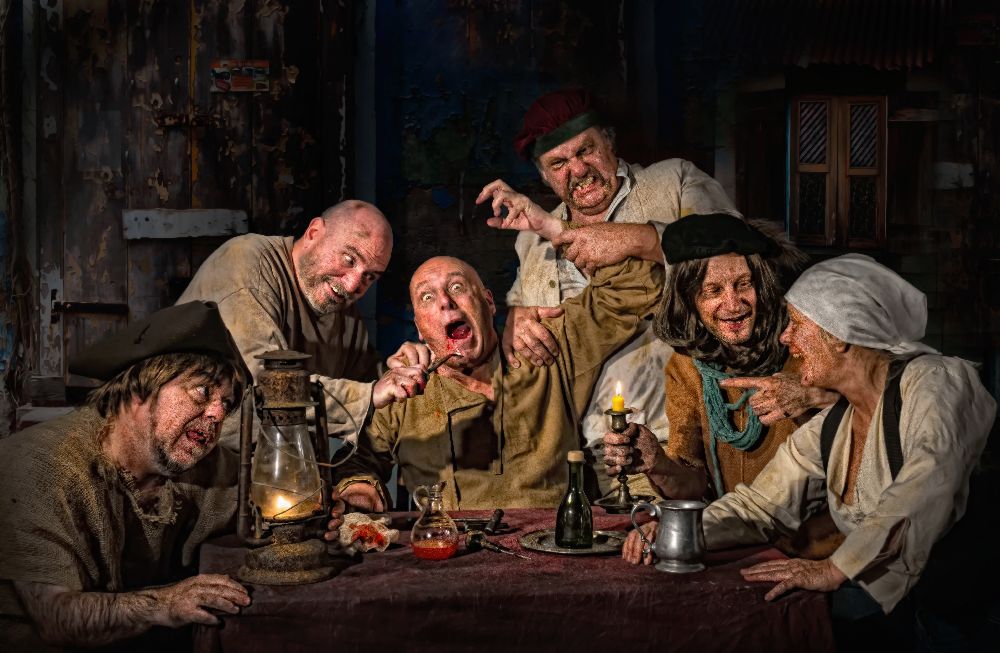 The Dentist - homage to Caravaggio a Derek Galon MA