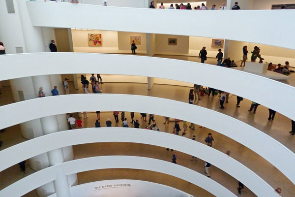 New York Guggenheim Museum a Joachim W. Dettmer