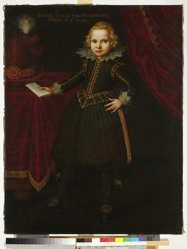 Bildnis des Johann Adolf von Holzhausen (1602-1674) a Deutscher Meister