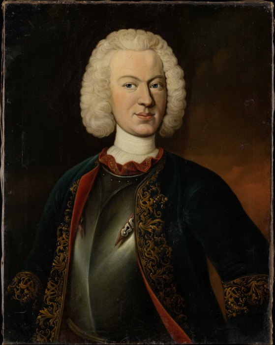 Portrait of Hieronymus Georg von Holzhausen (1726-1755) a Deutscher Meister um 1740/1750