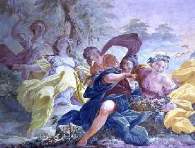 Mythological scene