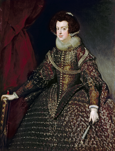 Isabella von Spanien/ Velázquez a Diego Rodriguez de Silva y Velázquez