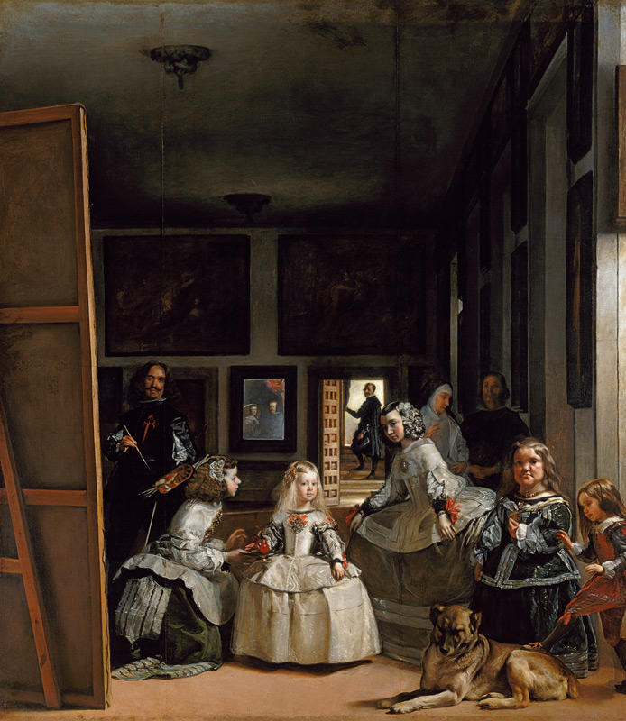 Las Meninas a Diego Rodriguez de Silva y Velázquez