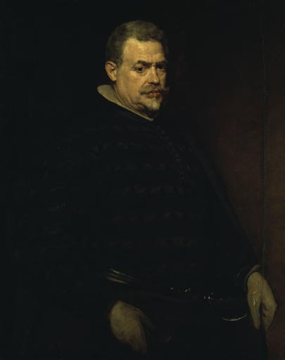 Bildnis eines Herrn, wahrscheinlich des koeniglichen Oberjaegermeisters Don Juan Mateos a Diego Rodriguez de Silva y Velázquez