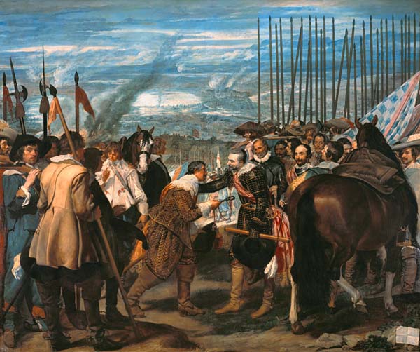 Velazquez / Surrender of Breda / 1635 a Diego Rodriguez de Silva y Velázquez